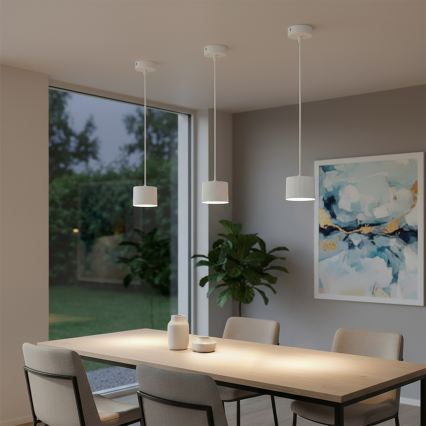 Brilagi - LED RGB+CCT zatemnjiv lestenec na kablu STRIPY 1xGX53/14W/230V 2700-6500K Wi-Fi Tuya bela