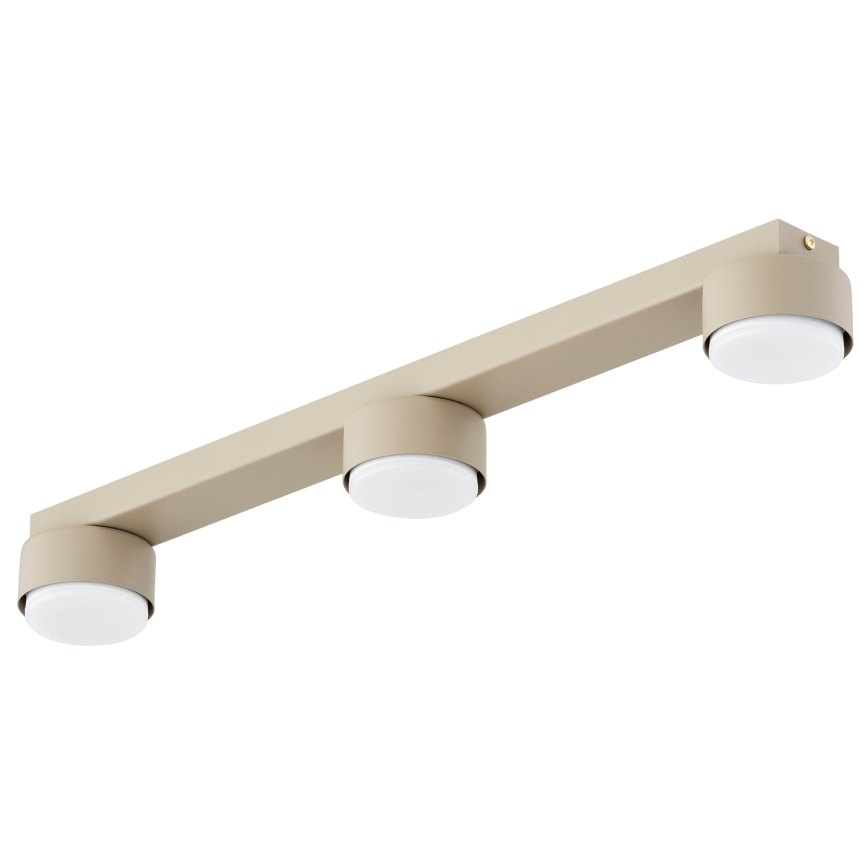 Brilagi - LED RGB+CCT zatemljivo točkovno svetilo MONO 3xGX53/14W/230V 2700-6500K Wi-Fi Tuya bež