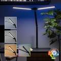 BRILAGI - LED RGBTW zatemnjevalna namizna svetilka na dotik s sponko VARIO LED/18W/230V 3000-6500K CRI 96 črna