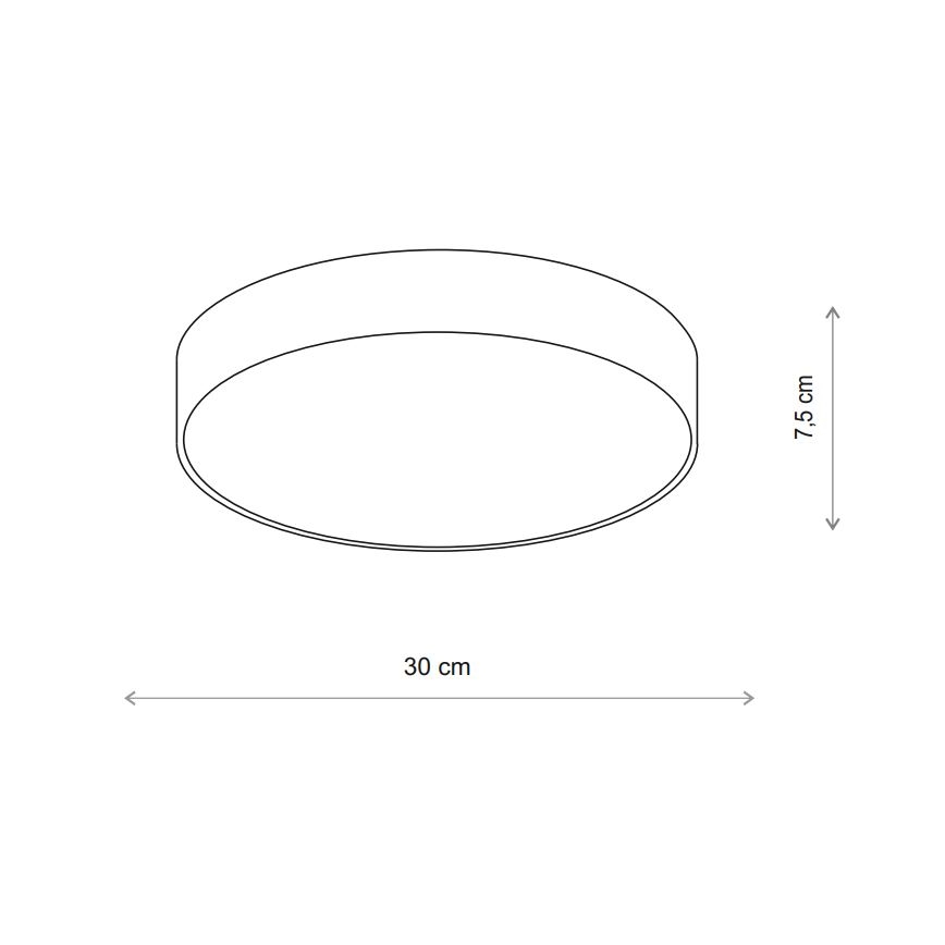Brilagi - LED RGBW stropna svetilka CLARE s funkcijo zatemnitve 2xE27/9W/230V 2700–6500K, premer 30 cm, Wi-Fi, bež