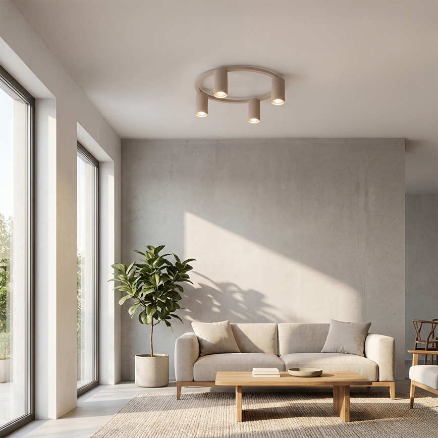Brilagi - LED RGBW zatemnjiva stropna svetilka SELE 4xGU10/6,5W/230V 2700-6500K bežna