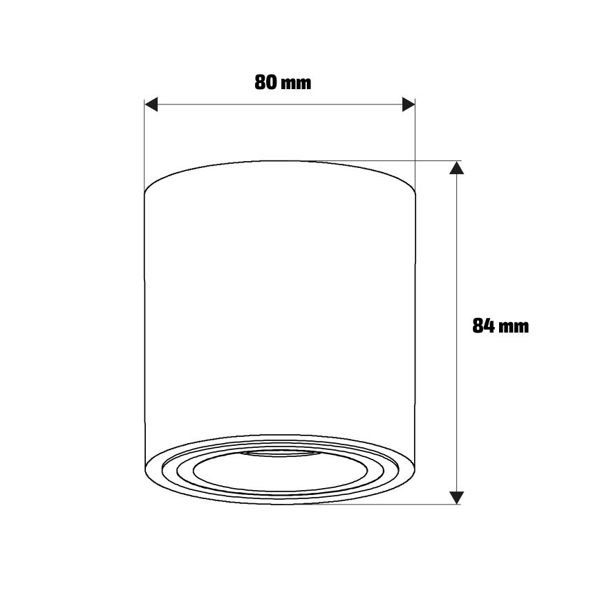 Brilagi - LED RGBW zatemnljivo točkovno svetilo MIA 1xGU10/4,8W/230V 3000K 84x80 mm bež + daljinski upravljalnik