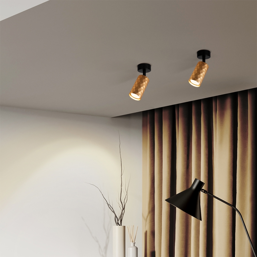 Brilagi - LED RGBW točkovna svetilka s funkcijo zatemnjevanja SELE DIAMANT 1xGU10/6,5W/230V Wi-Fi zlata