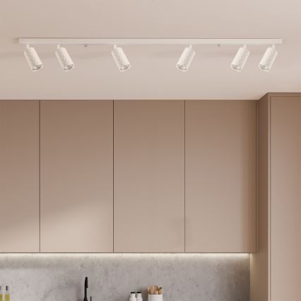 Brilagi - LED RGBW zatemnjivo točkovno svetilo SELE DIAMANT 6xGU10/6,5W/230V 2700-6500K Wi-Fi bela