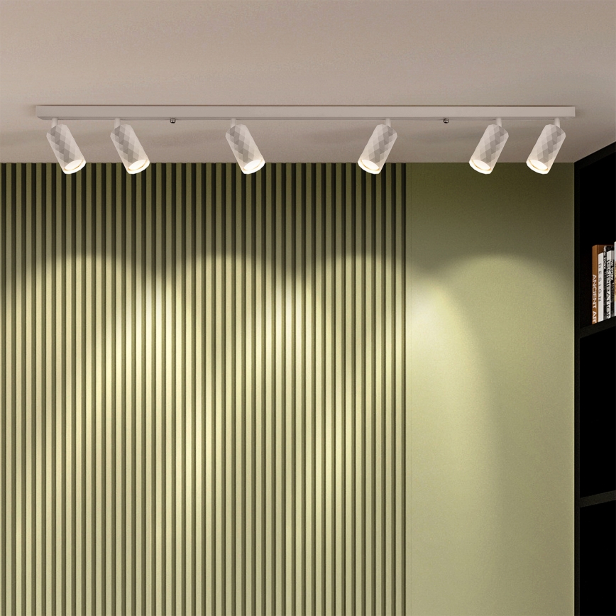 Brilagi - LED RGBW zatemnjivo točkovno svetilo SELE DIAMANT 6xGU10/6,5W/230V 2700-6500K Wi-Fi bela