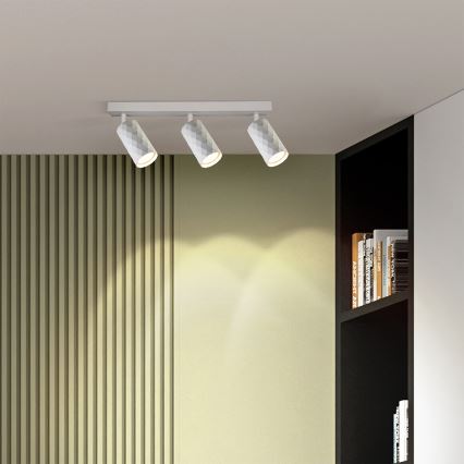 Brilagi - LED RGBW Zatemnjivo točkovno svetilo SELE DIAMANT 3xGU10/6,5W/230V 2700-6500K Wi-Fi bela