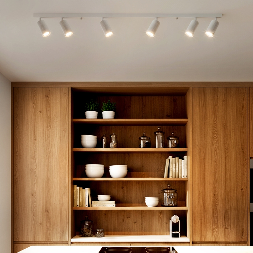 Brilagi - LED RGBW Zatemnjivo točkovno svetilo SELE MODERN 6xGU10/6,5W/230V 2700-6500K Wi-Fi bela