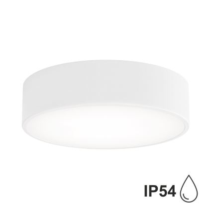 Brilagi - LED RGBW zatemnljivo stropno svetilo za kopalnico CLARE 2xE27/9W/230V 2700-6500K premer 30 cm IP54 Wi-Fi belo