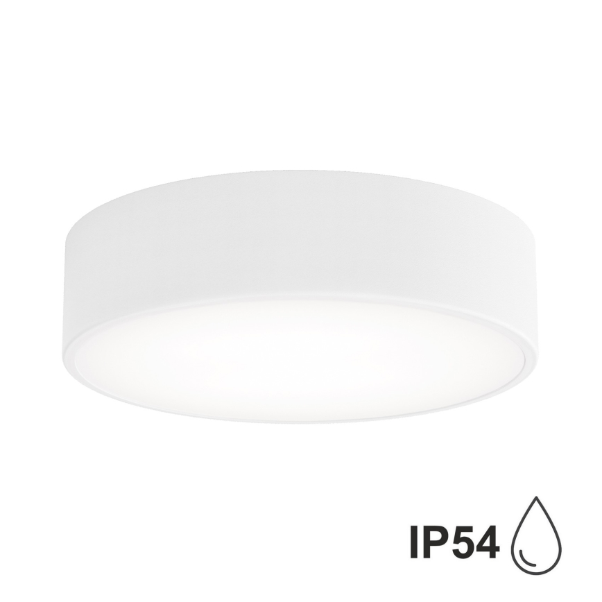 Brilagi - LED RGBW zatemnljivo stropno svetilo za kopalnico CLARE 2xE27/9W/230V 2700-6500K premer 30 cm IP54 Wi-Fi belo