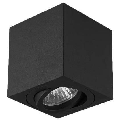 Brilagi - LED RGBW zatemnljiva točkovna svetilka MIA 1xGU10/4,8W/230V 3000K 84x80 mm črna + daljinski upravljalnik