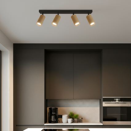 Brilagi - LED RGBW točkovno svetilo z možnostjo zatemnitve SELE MODERN 4xGU10/4,8W/230V 3000K zlato + daljinski upravljalnik