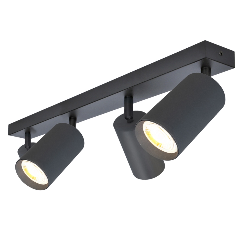 Brilagi - LED RGBW zatemnljivo točkovno svetilo SELE 4xGU10/4,8W/230V 3000K antracit + daljinski upravljalnik