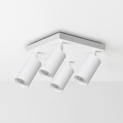 Brilagi - LED RGBW zatemnljivo točkovno svetilo SELE SQUARE 4xGU10/6,5W/230V 2700-6500K bela