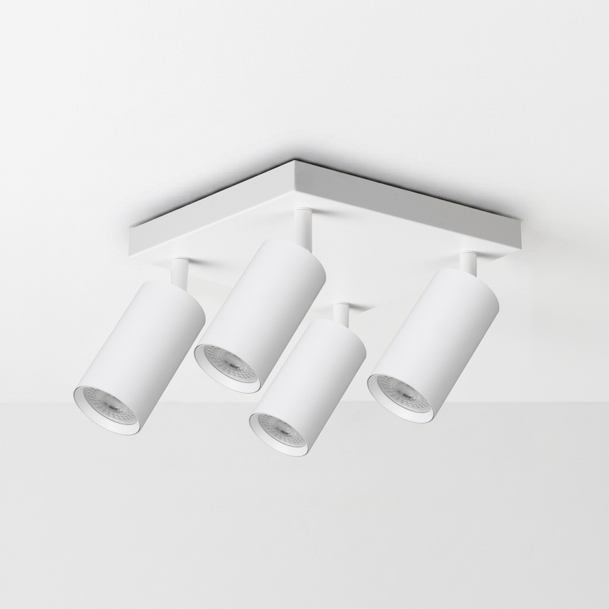 Brilagi - LED RGBW zatemnljivo točkovno svetilo SELE SQUARE 4xGU10/6,5W/230V 2700-6500K bela