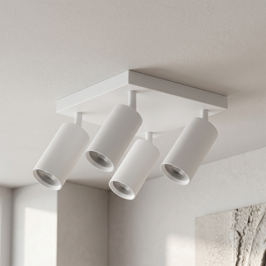 Brilagi - LED RGBW zatemnljivo točkovno svetilo SELE SQUARE 4xGU10/6,5W/230V 2700-6500K bela
