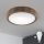 Brilagi - LED RGBW z nastavljivo svetlostjo stropna svetilka CARVALHO SLIM 1xE27/9W/230V 2700-6500K Wi-Fi hrast premer 27 cm