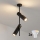 Brilagi - LED RGBW zatemljiv lestenec na drogu BRANCH 2xGU10/6,5W/230V 2700-6500K črna