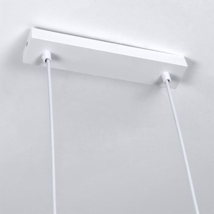 Brilagi - LED RGBW z možnostjo zatemnitve lestenec na jeklenem kablu SELE 4xGU10/6,5W/230V 2700-6500K bela