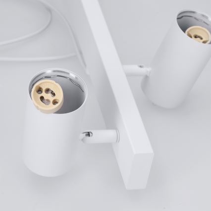 Brilagi - LED RGBW z možnostjo zatemnitve lestenec na jeklenem kablu SELE 4xGU10/6,5W/230V 2700-6500K bela