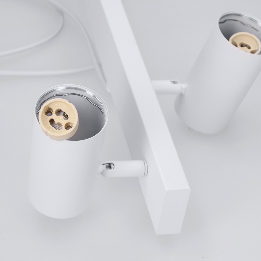 Brilagi - LED RGBW z možnostjo zatemnitve lestenec na jeklenem kablu SELE 4xGU10/6,5W/230V 2700-6500K bela