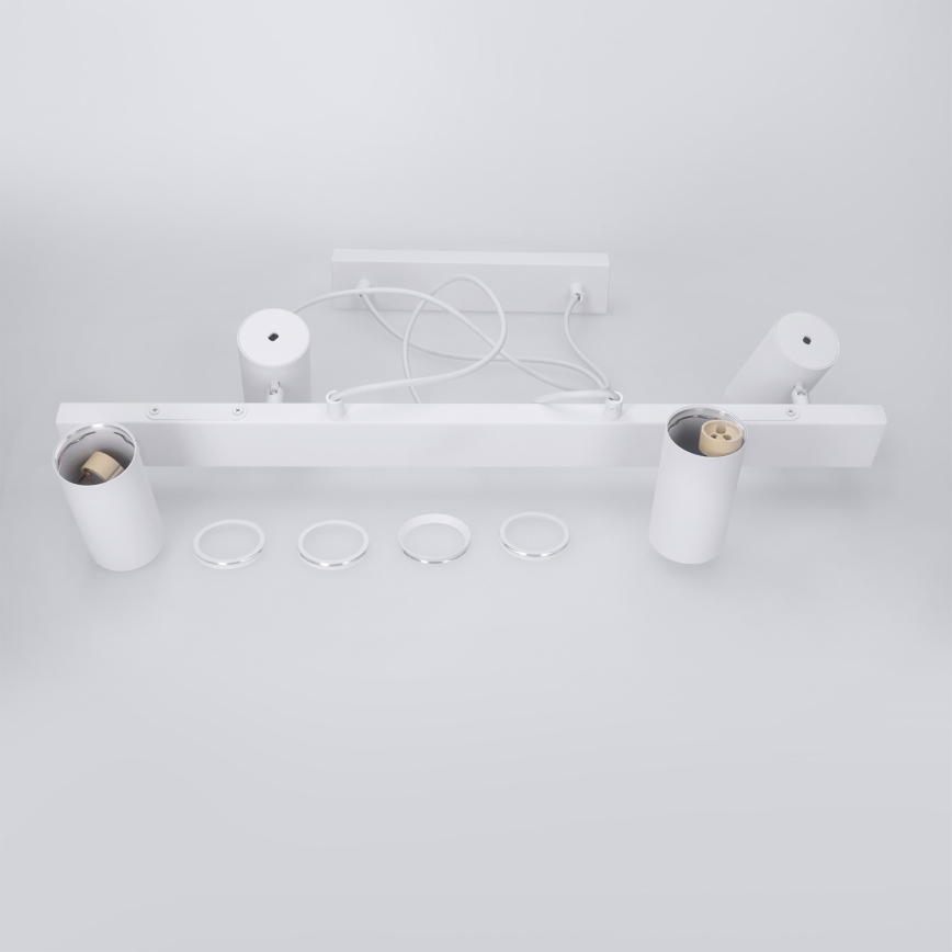 Brilagi - LED RGBW z možnostjo zatemnitve lestenec na jeklenem kablu SELE 4xGU10/6,5W/230V 2700-6500K bela