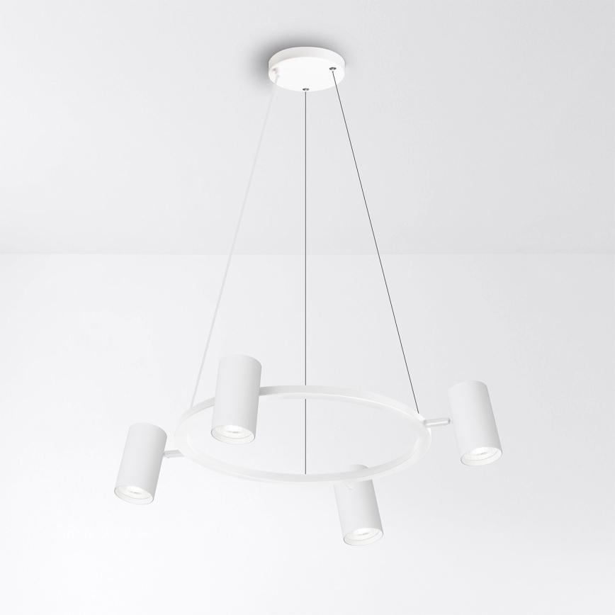 Brilagi - LED RGBW zatemljiv viseči lestenec na jekleni vrvici SELE 4xGU10/6,5W/230V 2700-6500K bel