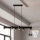 Brilagi - LED RGBW Zatemljiv lestenec na kablu SELE 6xGU10/6,5W/230V 2700-6500K črna + daljinsko upravljanje