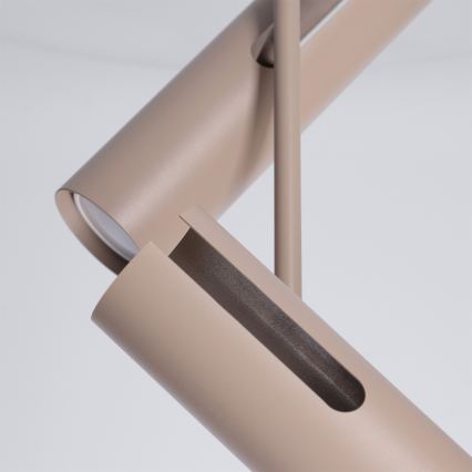 Brilagi - LED RGBW zatemljiv lestenec na palici BRANCH 2xGU10/6,5W/230V 2700-6500K bež