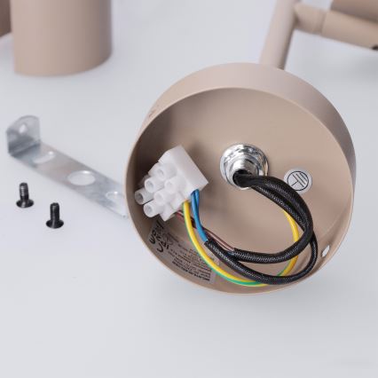 Brilagi - LED RGBW zatemljiv lestenec na palici BRANCH 2xGU10/6,5W/230V 2700-6500K bež