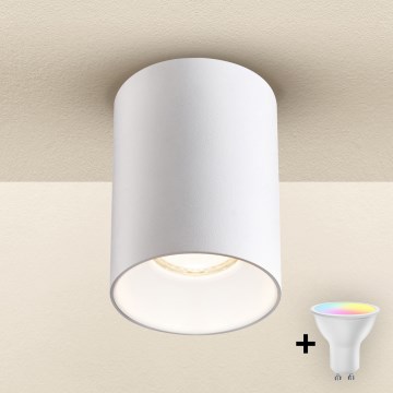 Brilagi - LED RGBW zatemljiv vgradni reflektor TRINE 1xGU10/30W/230V 3000K Wi-Fi bela