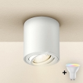 Brilagi - LED RGBW zatemljivo točkovno svetilo MIA 1xGU10/30W/230V 3000K Wi-Fi 84x80 mm bela