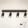 Brilagi - LED RGBW zatemljivo točkovno svetilo SELE 4xGU10/6,5W/230V 2700-6500K črna