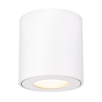 Brilagi - LED RGBW zatemnljivo kopalniško svetilo MIA 1xGU10/30W/230V 2700-6500K Wi-Fi 84x80 mm bela IP54