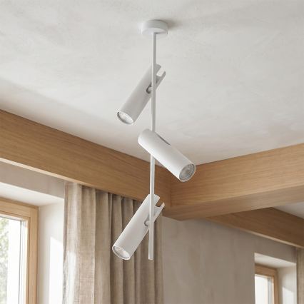 Brilagi - LED RGBW zatemnjiva viseča svetilka na drogu BRANCH 3xGU10/6,5W/230V 2700-6500K bela