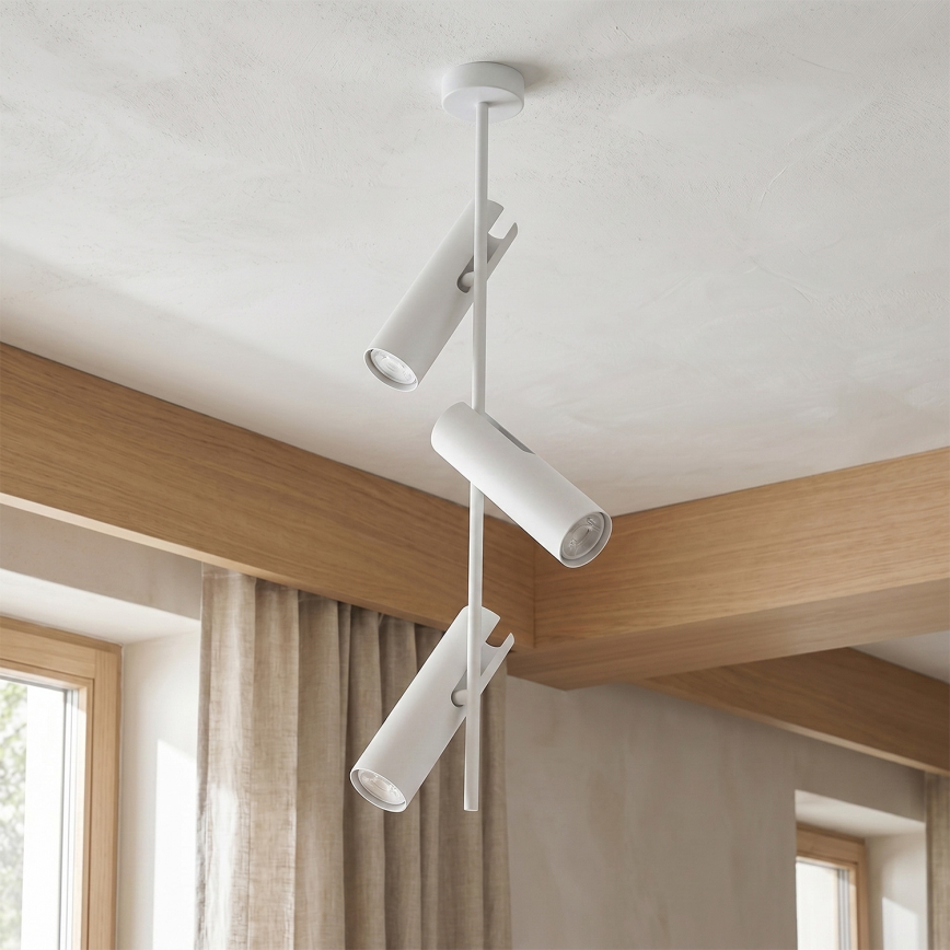 Brilagi - LED RGBW zatemnjiva viseča svetilka na drogu BRANCH 3xGU10/6,5W/230V 2700-6500K bela
