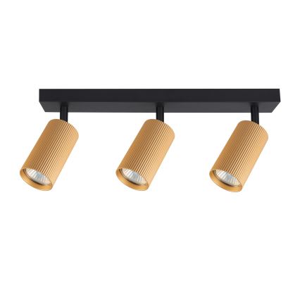 Brilagi - LED RGBW stropno vgradno reflektorsko svetilo SELE MODERN z možnostjo zatemnitve 3xGU10/6W/230V 3000K Wi-Fi zlato