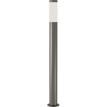 Brilagi - LED RGBW Zatemnjevalna zunanja svetilka ELIA 1xE27/6,5W/230V 2700-6500K IP44 Wi-Fi 100 cm matni krom