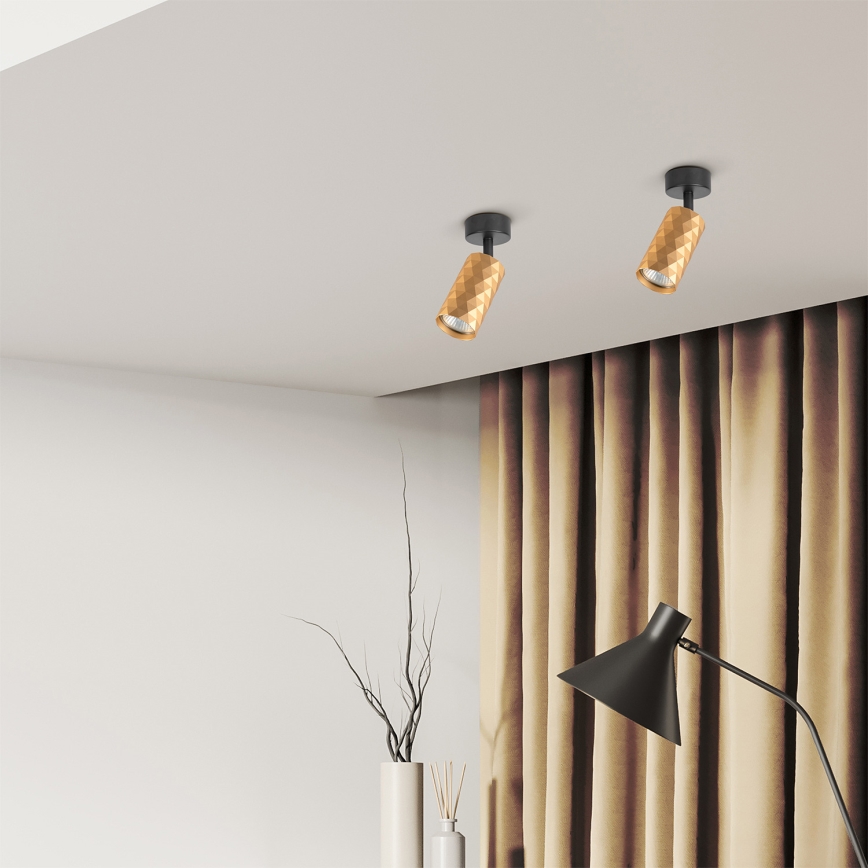 Brilagi - LED RGBW zatemnjevalna točkovna svetilka SELE DIAMANT 1xGU10/4,8W/230V zlata + daljinski upravljalnik