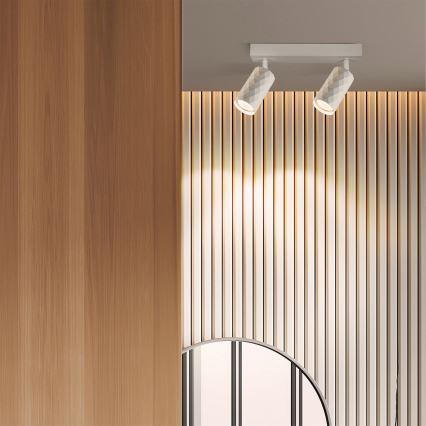 Brilagi - LED RGBW z možnostjo zatemnitve točkovno svetilo SELE DIAMANT 2xGU10/6,5W/230V 2700-6500K Wi-Fi bela