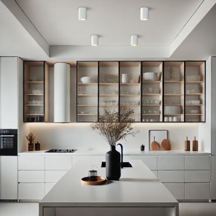 Brilagi - LED RGBW zatemnjivo točkovno svetilo TRINE 1xGU10/4,8W/230V 3000K bela/zlata + daljinski upravljalnik