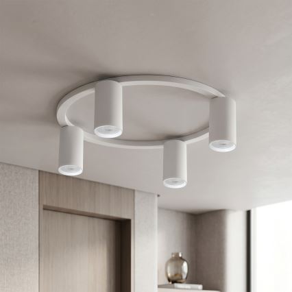 Brilagi - LED RGBW zatemnjiva stropna svetilka SELE 4xGU10/6,5W/230V 2700-6500K bela