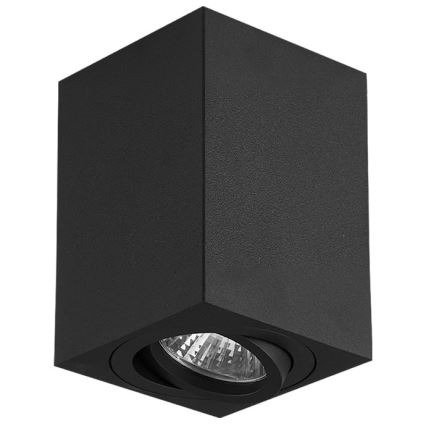 Brilagi - LED RGBW stropno točkovno svetilo MIA z možnostjo zatemnitve 1xGU10/4,8W/230V 3000K 100x80 mm črno + daljinski upravljalnik