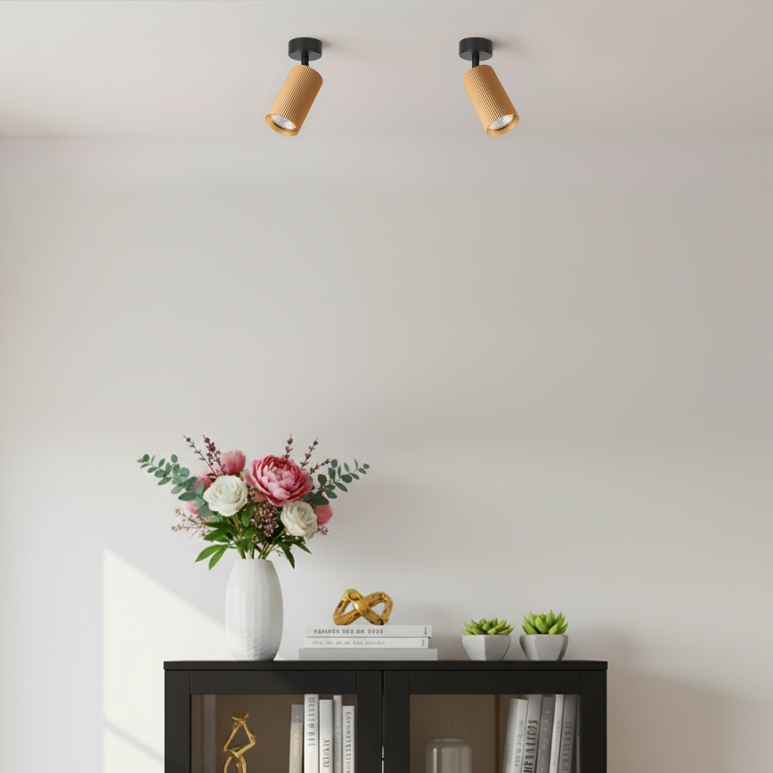 Brilagi - LED RGBW zatemnljivo točkovno svetilo SELE MODERN 1xGU10/4,8W/230V 3000K zlato + daljinski upravljalnik