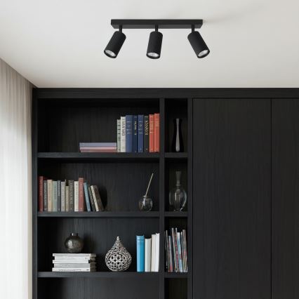 Brilagi - LED RGBW zatemnjiva točkovna svetilka SELE MODERN 3xGU10/6,5W/230V 2700-6500K Wi-Fi črna