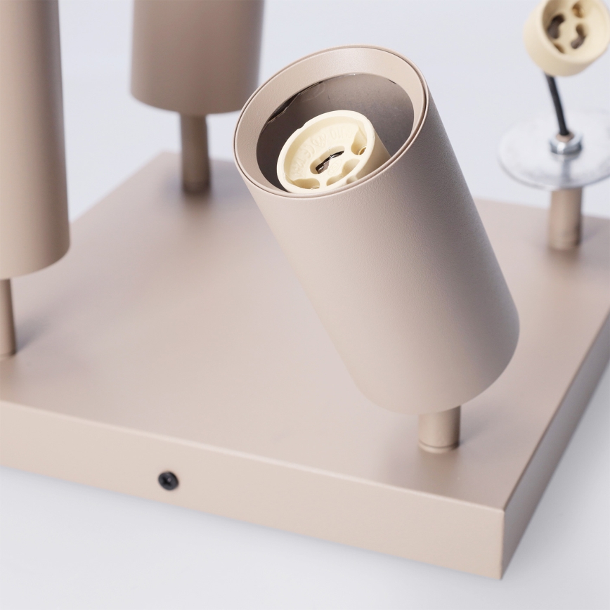 Brilagi - LED RGBW zatemnjivo točkovno svetilo SELE SQUARE 4xGU10/6,5W/230V 2700-6500K bež