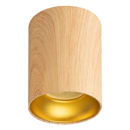 Brilagi - LED RGBW zatemnljiva točkovna svetilka TRINE 1xGU10/30W/230V 2700-6500K Wi-Fi dekor hrasta