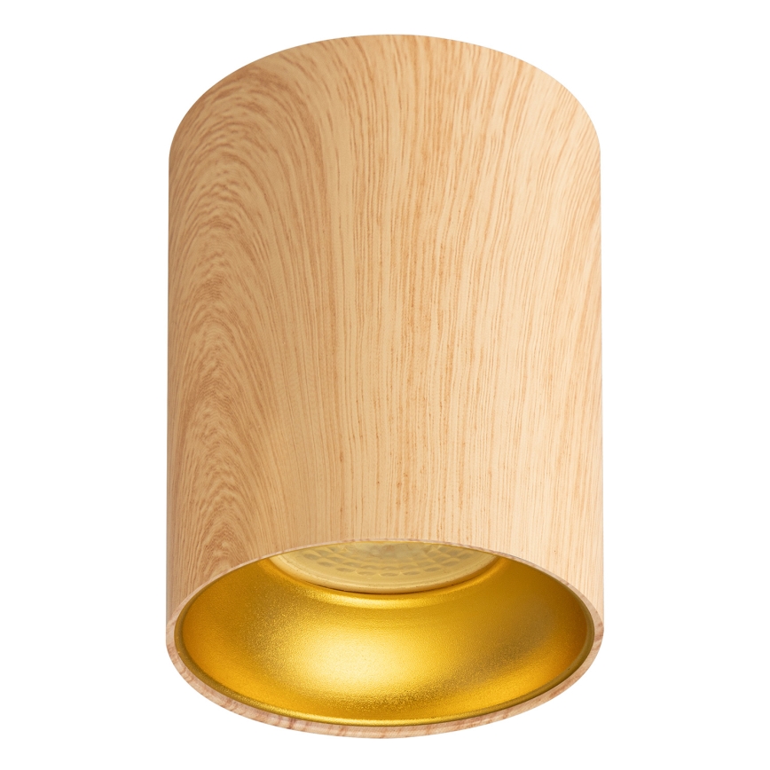 Brilagi - LED RGBW zatemnljiva točkovna svetilka TRINE 1xGU10/30W/230V 2700-6500K Wi-Fi dekor hrasta