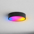 Brilagi - LED RGBW zatemnjivo kopalniško stropno svetilo CLARE, 2xE27/9W/230V, 2700–6500K, premer 30 cm, IP54, Wi‑Fi, črno