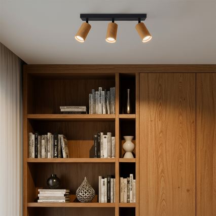 Brilagi - LED RGBW zatemnljivo stropno točkovno svetilo SELE MODERN 3xGU10/4,8W/230V 3000K zlato + daljinski upravljalnik