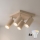 Brilagi - LED RGBW zatemnjivo točkovno svetilo SELE SQUARE 4xGU10/6,5W/230V 2700-6500K bež